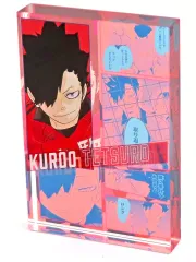【中古】アクリルスタンド・アクリルパネル 黒尾鉄朗 アクリルブロック“HEROES”(2025) 「ハイキュー!!」