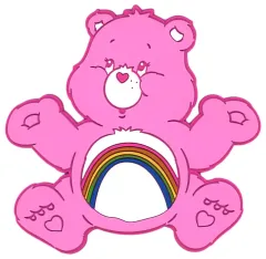 【新品】雑貨 ピンク マグネットラバーフック 「Care Bears-ケアベア-」