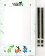 【中古】アクリルスタンド・アクリルパネル チコリータ＆ポカブ＆ワニノコ アクリルフォトスタンド 「Switch/Switch2ソフト ポケットモンスター Pokemon LEGENDS Z-A」 ビックカメラグループ購入特典