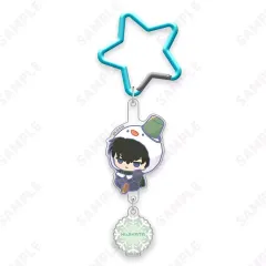 【中古】キーホルダー 4.土方十四郎(ゆきがっせん!) カラビナ付きアクキー 「3年Z組銀八先生」