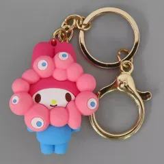 【中古】キーホルダー マイメロディ なりきり立体マスコットカラーキーホルダー 「EXPO 2025 大阪・関西万博 ミャクミャク×サンリオキャラクターズ」