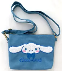 【新品】バッグ シナモロール ミニポシェット 立体アップリケ刺繍 「サンリオキャラクターズ」