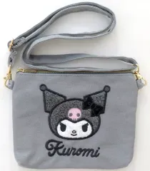 【中古】バッグ クロミ ミニポシェット 立体アップリケ刺繍 「サンリオキャラクターズ」