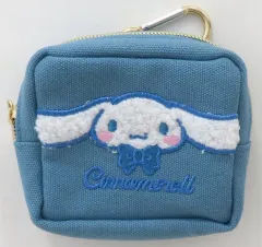 【中古】バッグ シナモロール カラビナ付きミニポーチ 立体アップリケ刺繍 「サンリオキャラクターズ」