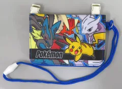 【中古】財布・パスケース ネイビー ネックコード付きミニおでかけウォレット 「ポケットモンスター」