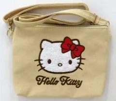 【新品】バッグ ハローキティ ミニポシェット 立体アップリケ刺繍 「サンリオキャラクターズ」