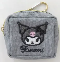 【新品】バッグ クロミ カラビナ付きミニポーチ 立体アップリケ刺繍 「サンリオキャラクターズ」
