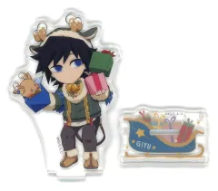 【中古】アクリルスタンド・アクリルパネル 冨岡義勇 「鬼滅の刃×ufotable Cafe×マチ★アソビCAFE クリスマス2025 ランダムアクリルスタンドB」