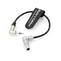 新品 Alvin's Cables RED KOMODO対応 タイムコード同期ケーブル 3.5mm TRS L型 - 回転式L型 9ピンオス、テンタルシンク同期用 20cm