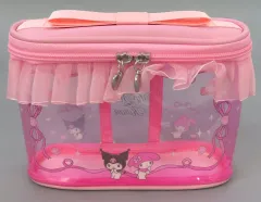 【中古】バッグ マイメロディ＆クロミ リボン バニティポーチ 「サンリオキャラクターズ」