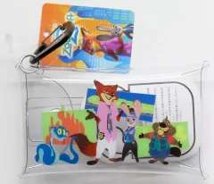 【中古】小物入れ・マルチケース・缶ケース 集合 クリアマルチケースS 2Dアートシリーズ 「ズートピア」