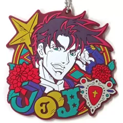 【中古】キーホルダー ジョセフ・ジョースター ラバーチャーム 「一番くじ ジョジョの奇妙な冒険 -THE★JOJO WORLD-」 J賞