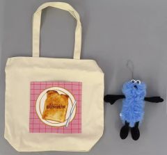 [중고] 가방 승순 봉제인형 토트백 [?번 복권 PUPPET SUNSUN] B상