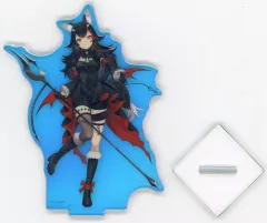 【中古】アクリルスタンド・アクリルパネル 大神ミオ(口閉じ) オーロラアクリルスタンド 「一番くじ ホロライブ ～Villain Style～」 アクリルスタンド賞