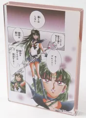 【中古】アクリルスタンド・アクリルパネル セーラープルート 「美少女戦士セーラームーン SAILOR MOON CAFE in MARBLE GALLERY CAFE トレーディングミニアクリルブロック(B)」