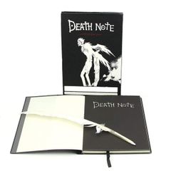 [재고 처분]Death Note 데스노트 붓 첨부 코스프레 노트북 대형 코스프레 액세서리 의상용 소품 도구 수첩 문스트 문구 A5 학생 고교생 필기 일상용