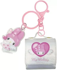 【新品】キーホルダー マイメロディ(ホワイト) エンジェルシリーズ マルチケースチャーム 「サンリオキャラクターズ」