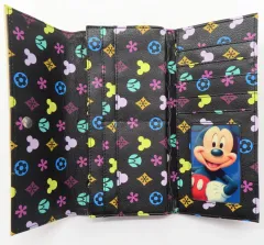 【中古】財布・パスケース アイコン(ミッキー/総柄) コインバッグ(長財布) 「ディズニー」