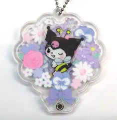 【中古】キーホルダー クロミ 「サンリオキャラクターズ シークレットカスタムアクリルチャーム フラワー」