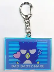 【中古】キーホルダー バッドばつ丸 「サンリオキャラクターズ トレーディングアクリルキーホルダー オーロラ」