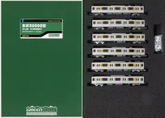 【新品】鉄道模型 1/150 東武50000型(東上線・51002編成)増結用中間車6両セット(動力無し) [32114]のサムネイル