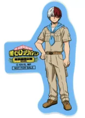 【中古】シール・ステッカー 轟焦凍 描き下ろし サファリルックver. ステッカー 「TVアニメ 僕のヒーローアカデミア×東武動物公園2025」 コラボゲーム 大・爆・殺・神ダイナマイトの籠手訓練所 参加賞