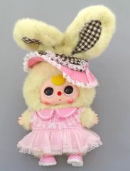 希少】昭和レトロ お手入れわんちゃん 当時物 犬 ぬいぐるみ ピンク