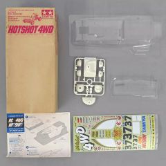 当時物】TAMIYA HOTSHOT II クリアボディセット ステッカー2枚 - メルカリ