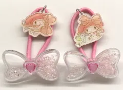 【新品】アクセサリー(非金属) マイメロディ おめかしリボンペアゴム 「サンリオキャラクターズ」