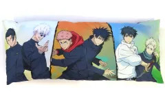 【中古】クッション・本体 集合(等身) プラチナムザッカロングピロークッション 「呪術廻戦 5周年記念×ROUND1」 アミューズメントコーナー限定