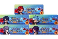 【中古】バッジ・ピンズ 全5種セット サマーフェス称号缶バッジ Team W ver. 「ブラックスター -Theater Starless- 2nd Anniversary Exhibition in 渋谷モディ」 入場特典