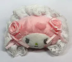【中古】アクセサリー(非金属) マイメロディ 「サンリオキャラクターズ ホワイトフリルデザインシリーズ シークレットヘアクリップ」