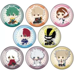 【新品】バッジ・ビンズ 【ボックス】僕のヒーローアカデミア もふもふ 缶バッジコレクション Vol.2