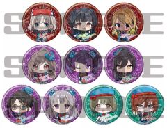 [신품] 배지 빈즈 [박스] 아이돌 마스터 샤이니 컬러스 홀로그램 캔 배지(57mm) 03. 오리지널 의상 ver. 미니 캐릭터 일러스트