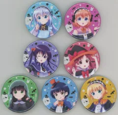 【中古】バッジ・ピンズ 全7種セット 「ご注文はうさぎですか?×HMV POP UP SHOP 缶バッジコレクション」