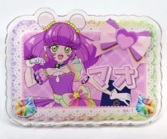 【中古】バッジ・ピンズ マオ 「キミとアイドルプリキュア♪ COLLABORATION CAFE in SWEETS PARADISE トレーディングアクリルネームバッジ(B)」
