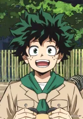 【中古】キャラカード 緑谷出久(アップ) 「TVアニメ 僕のヒーローアカデミア×東武動物公園2025 描き下ろし サファリルックver. トレーディングブロマイド」