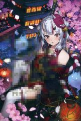 D*4様 天音かなた おしおしお 箔押しサイン付き ビッグアクリルパネル