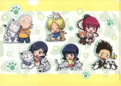 【中古】クリアファイル グループA(ミニキャラ/イエロー) クリアファイル アニマルver. 「SAKAMOTO DAYS in 東武動物公園」