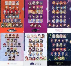 【中古】クリアファイル 集合 オリジナルクリアファイル6枚セット 「あんさんぶるスターズ!! DREAM LIVE」 ローソン限定対象商品購入特典