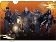 【新品】クリアファイル 集合(黒着物) A4クリアファイル 「SAKAMOTO DAYS」