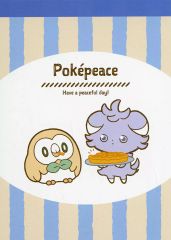 【中古】ノート・メモ帳 モクロー&ニャスパー(伝票風メモ) ダイナーステーショナリー 「一番くじ ポケピース ~“PEACE”なダイナーへようこそ~」 J賞