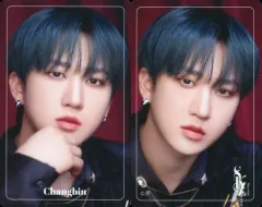 【中古】コレクションカード(男性) Stray Kids/チャンビン(Changbin)/両面カード/「Stray Kids XMAS POPUP STORE 2024」フォトカード