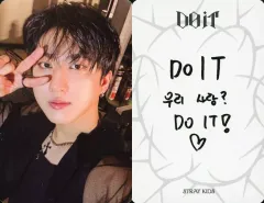 【中古】コレクションカード(男性) Stray Kids/チャンビン(Changbin)/裏面印刷メッセージ入り/CD「SKZ IT TAPE ’DO IT’」(DO VER.)封入フォトカード