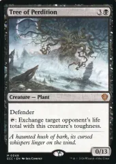 【中古】マジックザギャザリング 0049[神話R]：【ECC】Tree of Perdition/地獄の樹