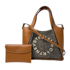 ステラマッカートニー STELLA McCARTNEY ロゴ 2way ショルダー バッグ トートバッグ 斜めがけ クロスボディ レディース
