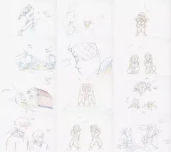 【中古】ポストカード ドクタケ忍者隊＆タソガレドキ忍軍 原画ポストカード12枚セット 「劇場版 忍たま乱太郎 ドクタケ忍者隊最強の軍師 体験展～忍務振り返りの段～」