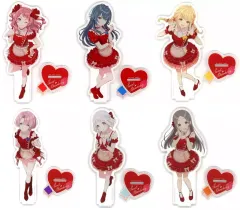 【中古】アクリルスタンド・アクリルパネル 全6種セット スタンド付きビッグアクリルプレート～スウィートストロベリー～vol.1 「学園アイドルマスター」