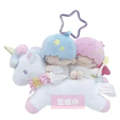 【中古】ぬいぐるみマスコット・ぬいぐるみバッジ キキ＆ララ リトルツインスターズ ユニコーンマスコット 「サンリオキャラクターズ」