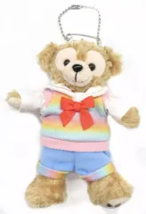 【中古】ぬいぐるみ ダッフィー ぬいぐるみバッジ 「ダッフィー＆フレンズのハートフェルト・レターズ・オブ・フレンドシップ」 東京ディズニーリゾート限定